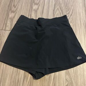 ALO Yoga Black tennis skort size xxs